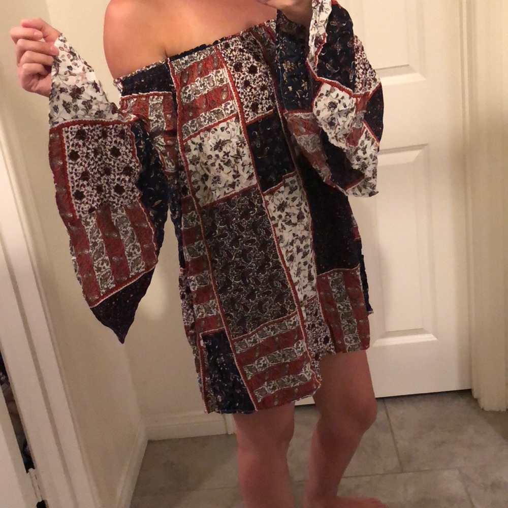 Off the shoulder dress